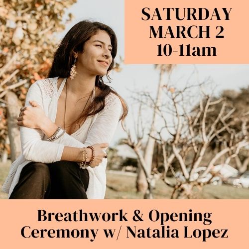 Breathwork with Natalia Lopez at Awakening into the Sun Festival 2024