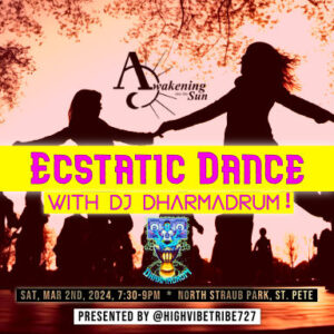 Ecstatic Dance at Awakening Festival DJ Dharmadrum